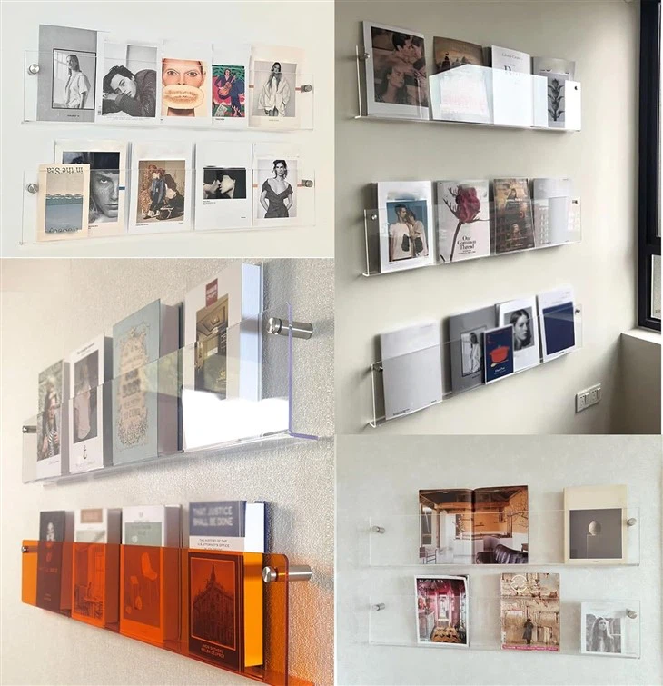 Acrylic Newspaper Display Stand